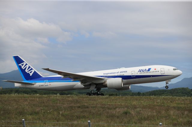 Boeing 777-200 (JA742A) - August 11, 2024:HKD-HND.