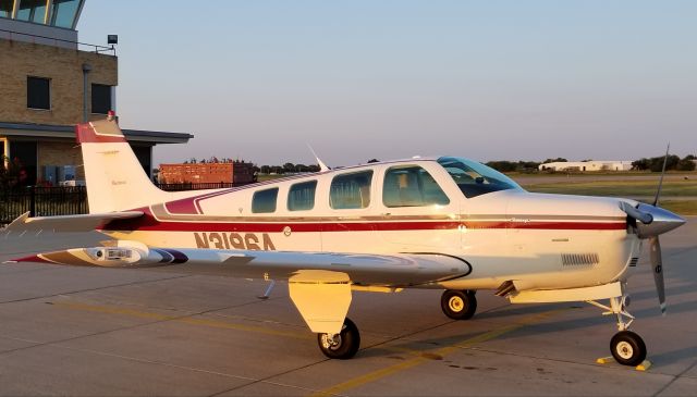 Beechcraft Bonanza (36) (N3196A) - Out for dinner at Ponca City Oklahoma 