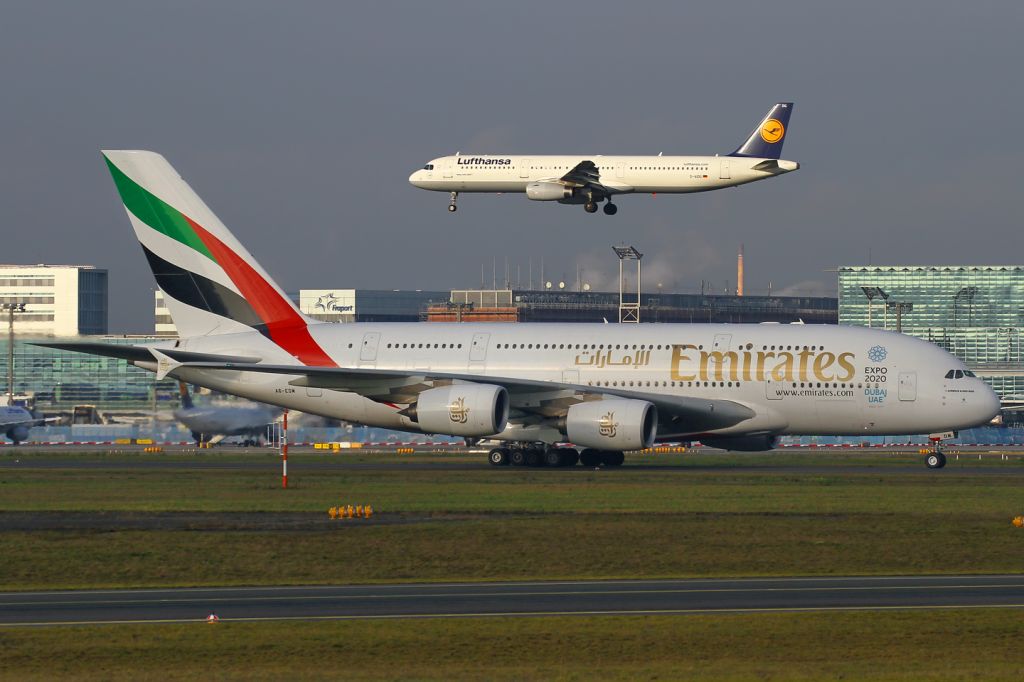 Airbus A380-800 (A6-EDM) - date: 24-Dec-2015