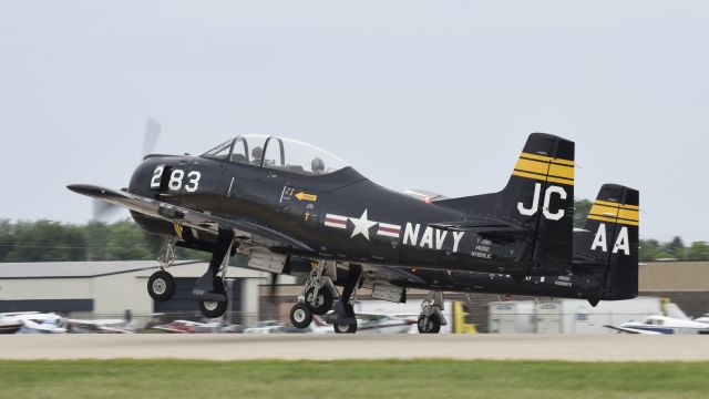 North American Trojan (N828JC) - Airventure 2019