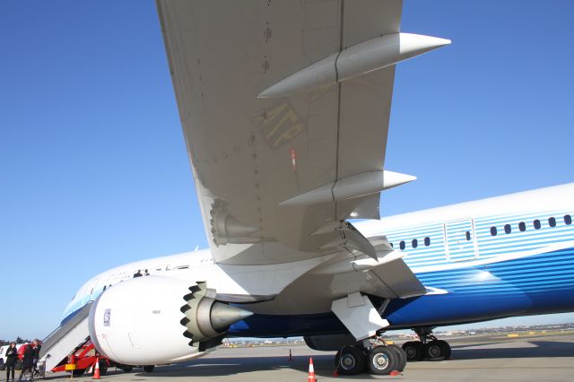 Boeing 787-8 (N787BX) - Dreamliner test flight to Sydney 2012