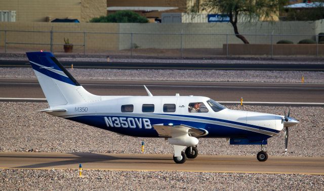 Piper Malibu Mirage (N350VB) - Spotted at KSDL on January 22, 2021