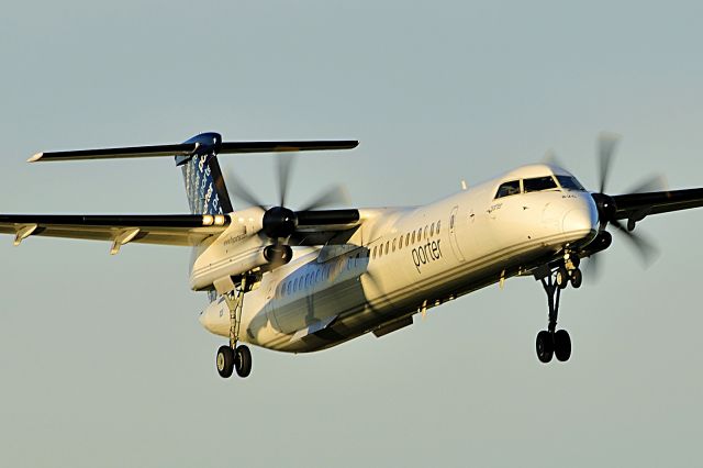 de Havilland Dash 8-400 (C-GKQF) - Latest addition to Porter fleet (Fin No. 826)