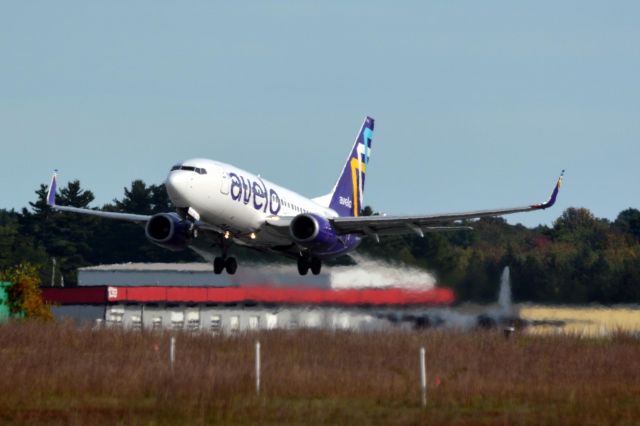 N702VL — - Avelo 8603 carrying the UNH football team to Kalamazoo Michigan to play Western Michigan 