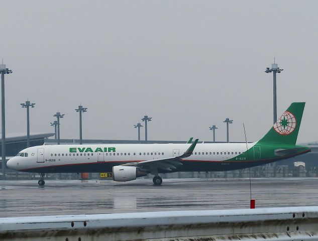 Airbus A321 (B-16219) - Photo taken on Jan 23, 2023.br /BR107/23 NRT-KHH