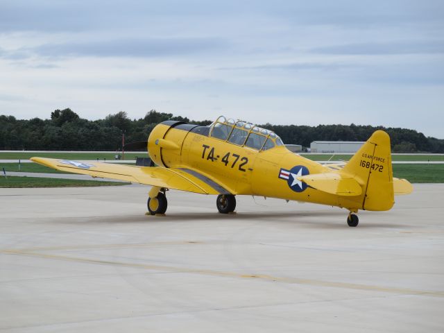 North American T-6 Texan (16-8472) - North American AT-6 Texan 168472 USAF