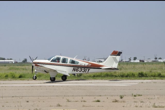 Beechcraft Bonanza (33) (N6331Y) - Photo by Wischcampers capturing me arriving for Shields Reunion