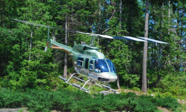 N65VA — - Taking off from private island in B.C.