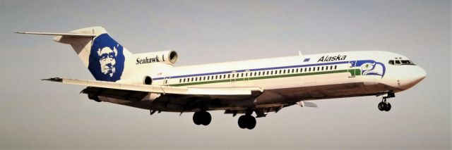 BOEING 727-200 (N297AS) - Seahawk 1 - Charter for the NFL Seattle Seahawks  1991 