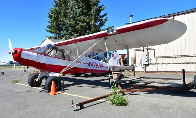 Piper L-18B Cub Special (N4791M) - Piper PA-11-90 Cub Special N4791M in Anchorage 