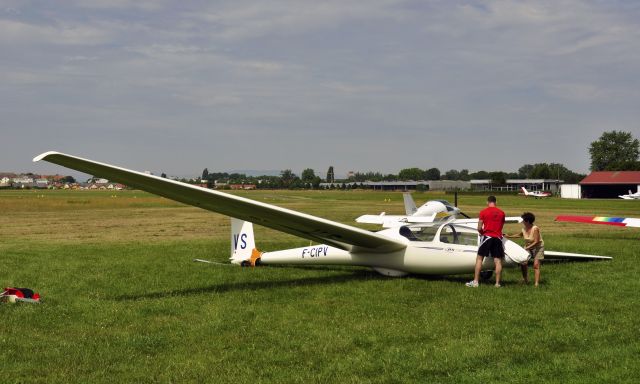 F-CIPV — - Glider Schleicher ASK-21 F-CIPV in Strasbourg-Neuhof