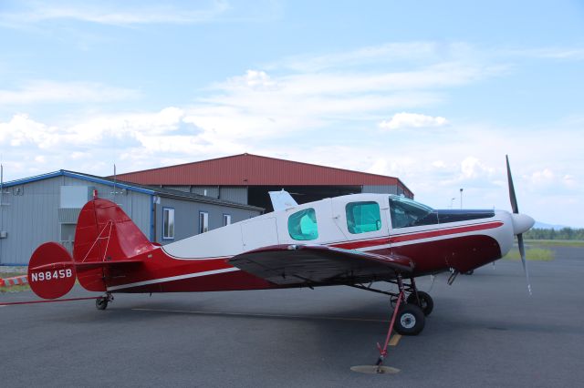 NORTHERN Cruisemaster (N9845B) - I've always loved the look of these triple-tail Bellancas, and was thrilled to catch one up close.