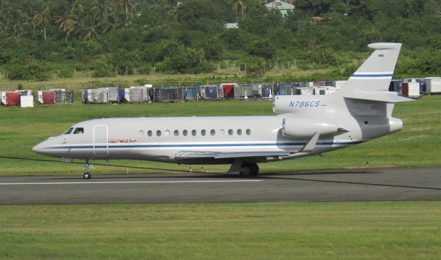 Dassault Falcon 7X (N786CS)