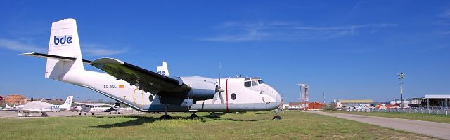 De Havilland Canada DHC-4 Caribou (EC-GQL) - 4 of these Caribous were supposed to be equipped with fire fighting kits back in the late 90s by Spanish firm BDE. Guess they werent successful since they have been sitting there from as far back as 1998.