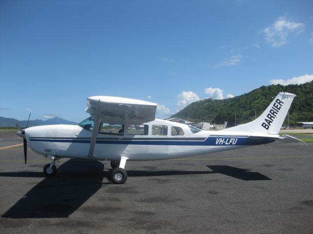 Cessna T207 Turbo Stationair 8 (VH-LFU) - Barrier Aviation, Cairns International Airport, Queensland