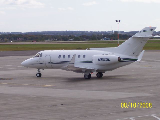 Hawker 800 (N65DL)