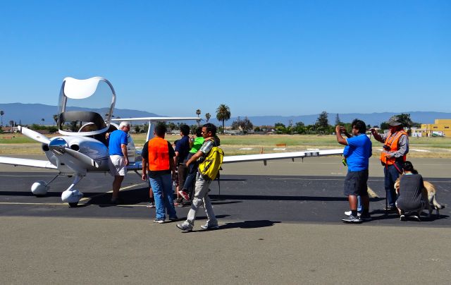 Diamond Star (N171CB) - EAA Young Eagles flight at Reid Hillview Airport, CA.