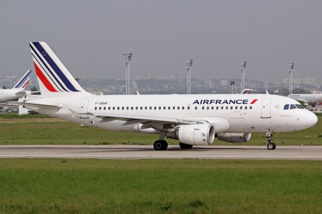 Airbus A319 (F-GRHF)