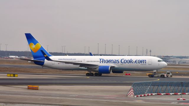 BOEING 767-300 (G-TCCB) - Thomas Cook Airlines Boeing 767-31K(ER)(WL) G-TCCB in Frankfurt