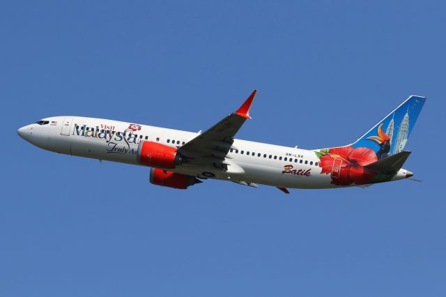 Boeing 737 MAX 8 (9M-LRK) - "Visit Malaysia Truly Asia 2026" livery
