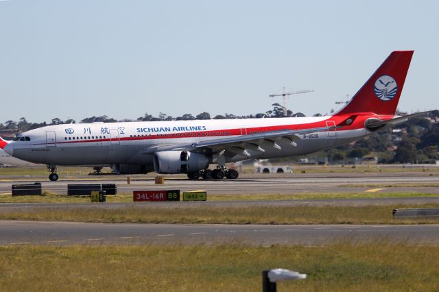 Airbus A330-200 (B-6535) - on 13 August 2019