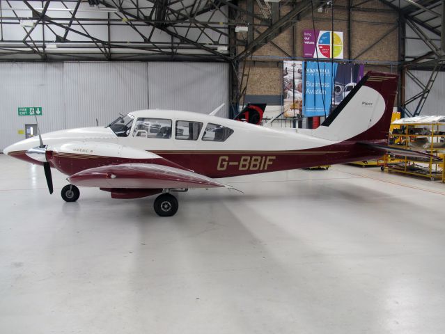 Piper Aztec (G-BBIF) - Nice Piper Aztec.