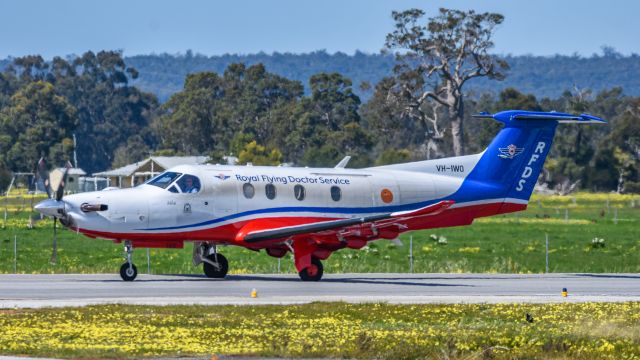 Pilatus PC-12 (VH-IWO)