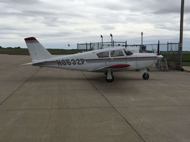 Piper PA-24 Comanche (N6532P) - Self-serve fuel at KEFW for $4.41/gal.