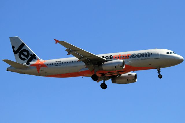 Airbus A320 (VH-VGI) - on 16 January 2020