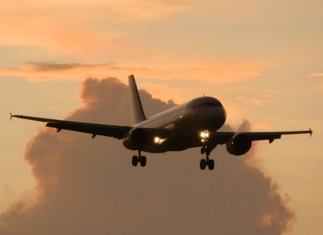 Airbus A319 (P4-AAE)