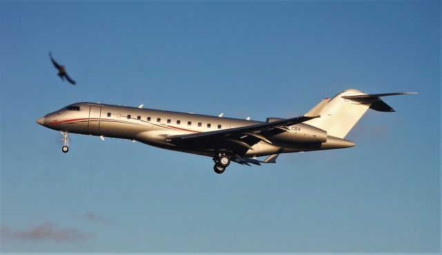 Bombardier Global Express (VP-CBA) - Santa Maria island International Airport - LPAZ. October 19, 2021.