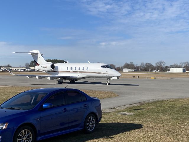 Bombardier Challenger 300 (N783QS) - Waiting for departure as N8299E takes off from Runway 24!br /br /Date Taken: December 22, 2023