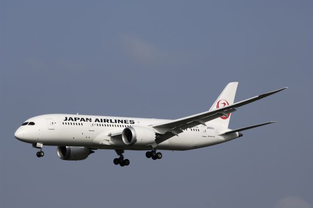 Boeing 787-8 (JA822J) - Final Approach to Narita Intl Airport R/W16L on 2012/07/28
