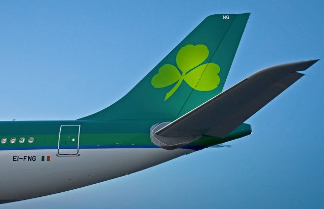 Airbus A330-300 (EI-FNG) - Shamrock Tail