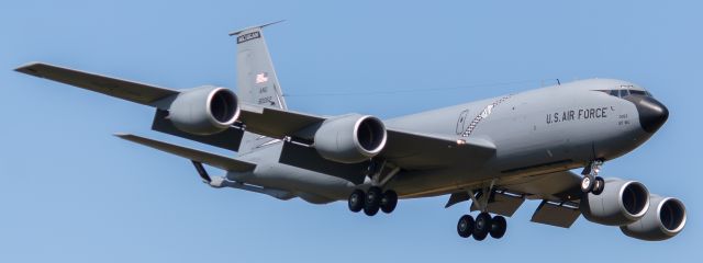 58-0062 — - MIANG KC-135Q/T on final for 5R at KYIP for the 2019 Thunder Over Michigan.