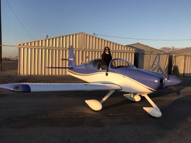 N258B — - Preparing to Hangar after landing at sunset.