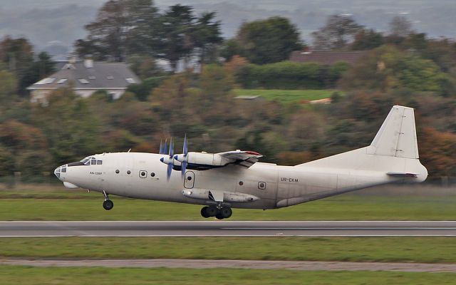 Antonov An-12 (UR-CKM) - cavok air an-12bp ur-ckm dep shannon 30/9/18.