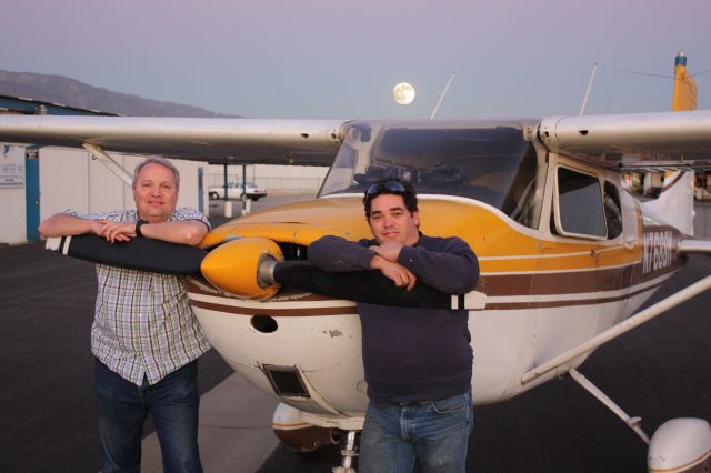 Cessna Skylane (N7688M) - 88mike first purchased by my father Colin Campbell in 1960 with 25 hours on tach. This is my son and my self we both fly the family plane.