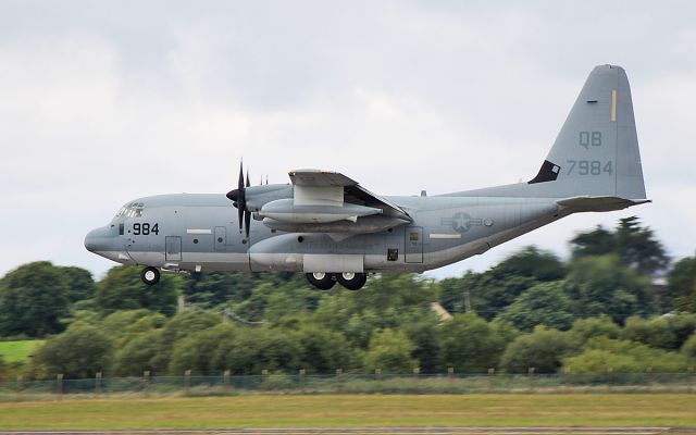 Lockheed C-130 Hercules (16-7984) - "raidr38" usm kc-130j 167984 landing at shannon 4/8/18.