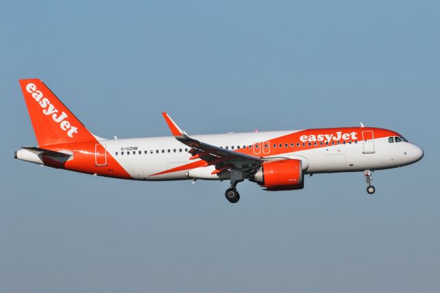 Airbus A320neo (G-UZHR) - EZY1832 returning from Amsterdam