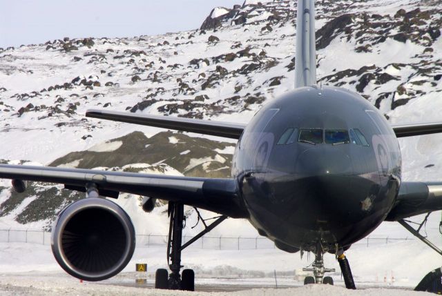 Airbus A310 (N15003) - Parked in Iqaluit, Nunavut for the Arctic Council Meetings