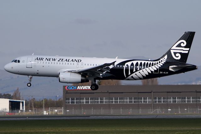 Airbus A320 (ZK-OJO) - on 9 September 2018