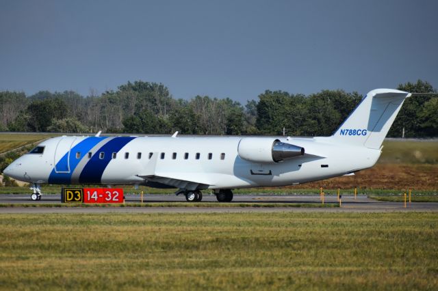 Canadair Regional Jet CRJ-200 (N788CG) - VIP Configured Bombardier CRJ-200LRbr /(Bombardier Challenger 850)