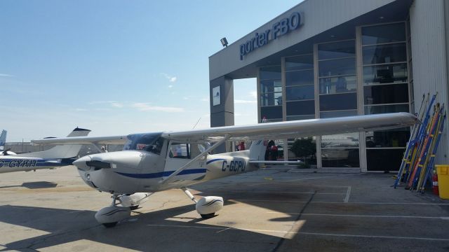 Cessna Commuter (C-GCPU) - Hasel at the Porter FBO in Toronto, Ontario