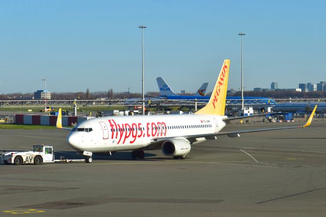 Boeing 737-800 (TC-AMP) - Pegasus Boeing 737-82R(WL) TC-AMP in Amsterdam