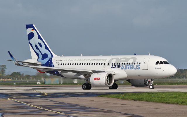 Airbus A319 (D-AVWA) - a319-151neo d-avwa training at shannon 11/9/17.