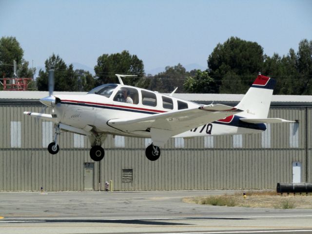 Beechcraft Bonanza (36) (N9177Q) - Taking off RWY 24