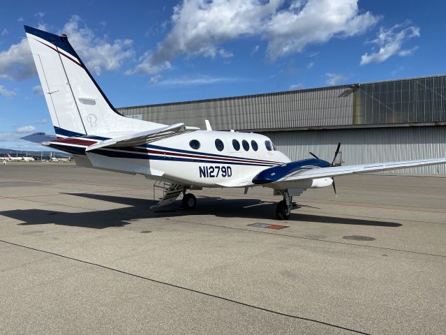 Beechcraft King Air 90 (N1279D) - 26 AUG 2020