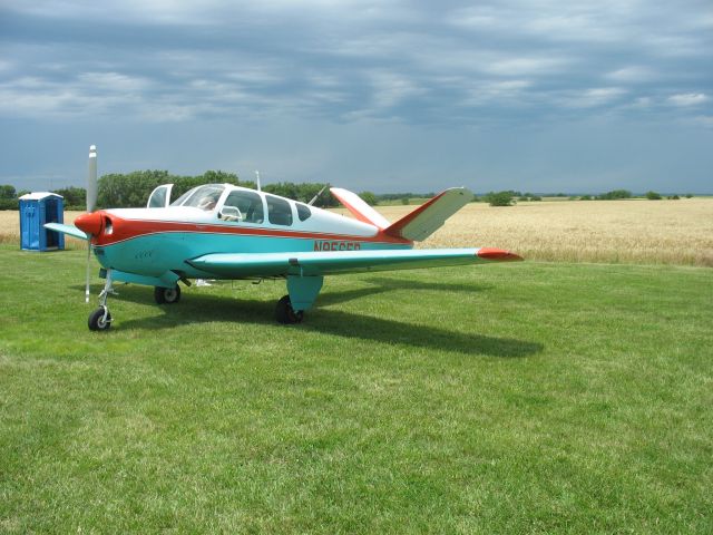 Beechcraft 35 Bonanza (N9565R) - At the MYZ fly-in. Wished the PP hadnt been there.