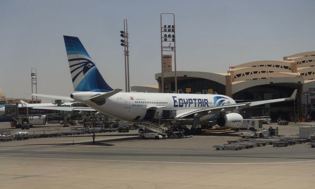 Airbus A330-300 — - Egypt Air A330-300 in Riyadh